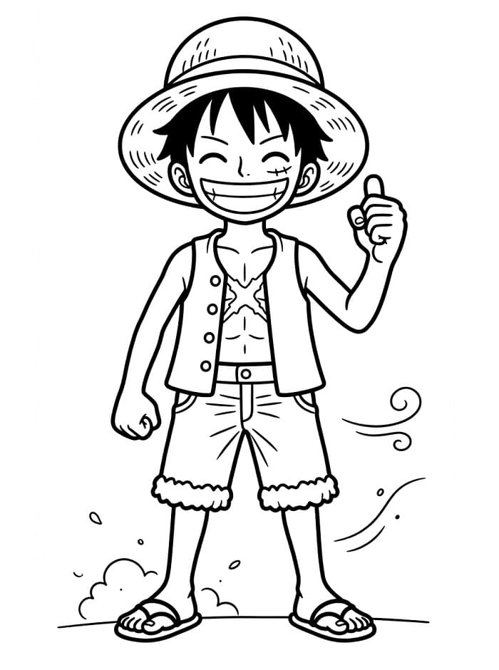 Luffy in One Piece
