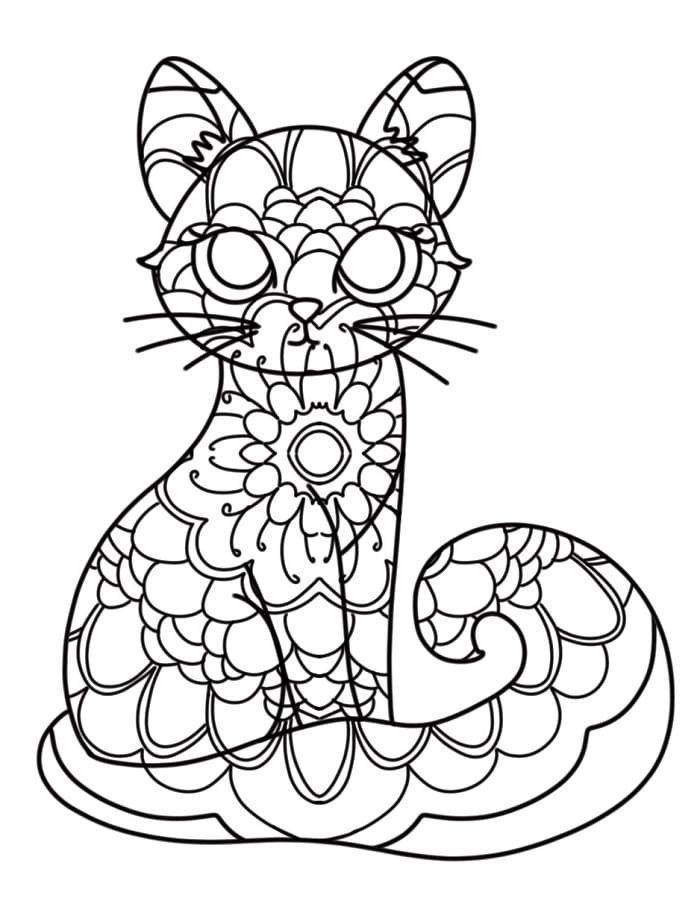 Makkelijke Dieren Mandala