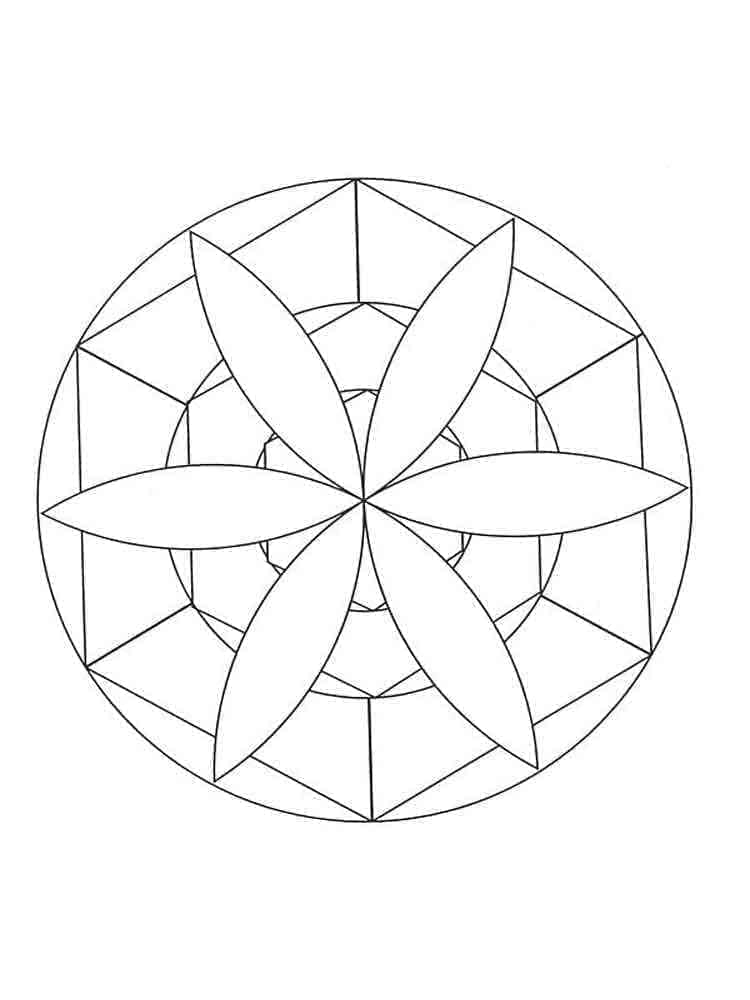 Mandala Gratis Afdrukbaar