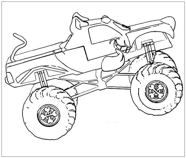 Monstertruck voor gratis gebruik