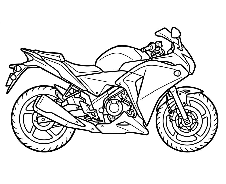 Motorfiets gratis