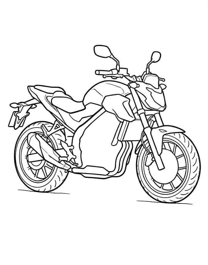 Motorfiets printen