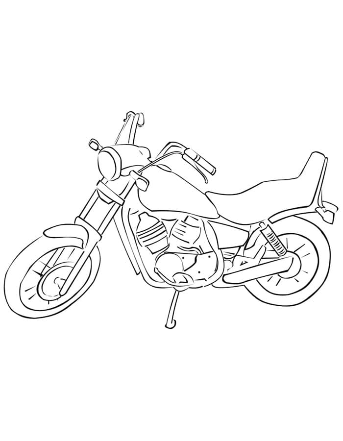 Motorfiets voor gratis gebruik