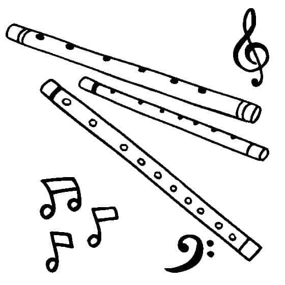 Muziekinstrumenten om af te Drukken