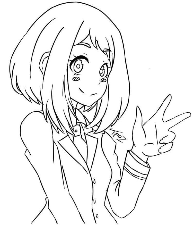 My Hero Academia om te Printen