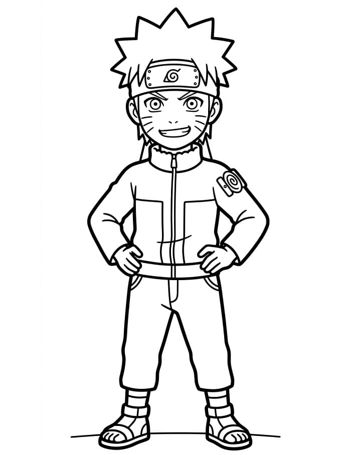 Naruto Gratis Afdrukbaar