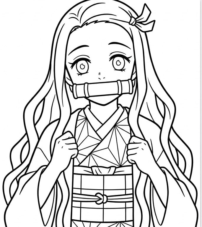 Nezuko in Demon Slayer