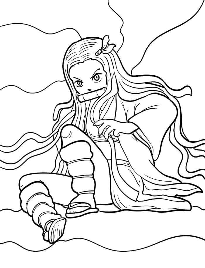 Nezuko om af te Drukken