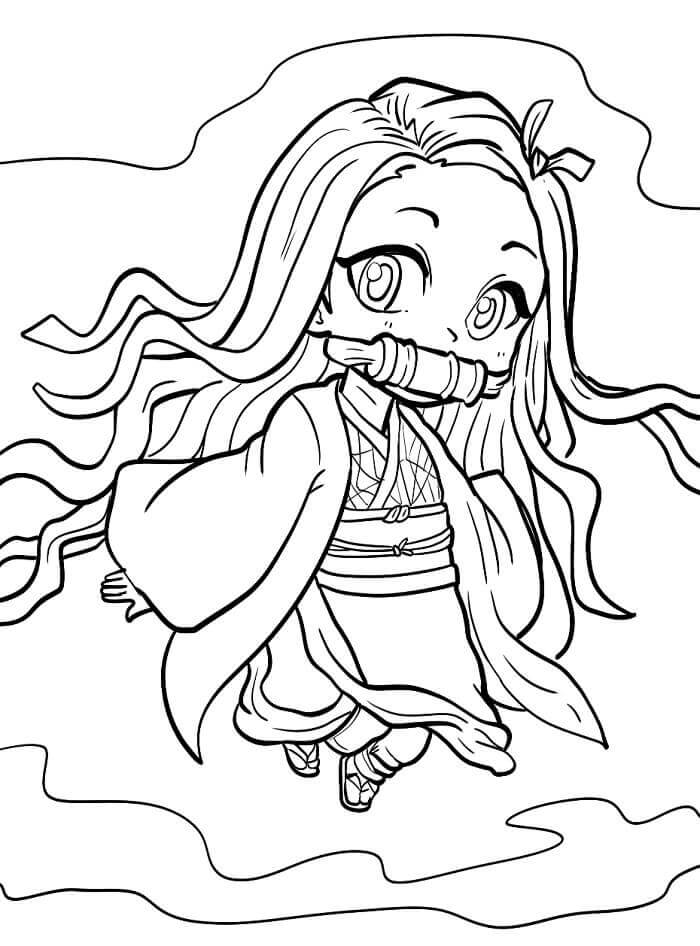 Nezuko om te Printen