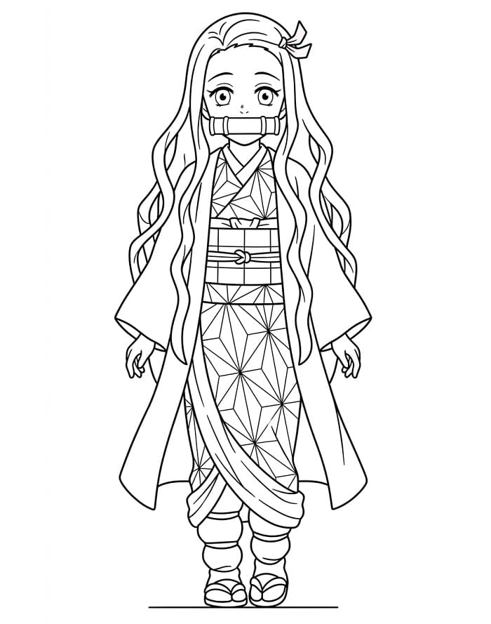 Nezuko uit Demon Slayer
