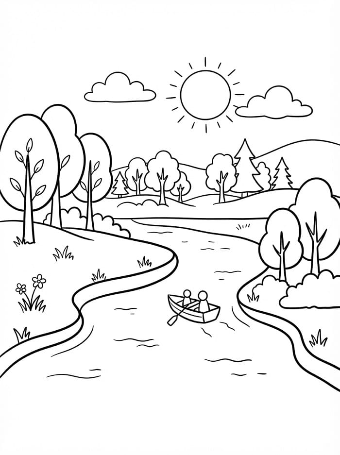 Normaal landschap