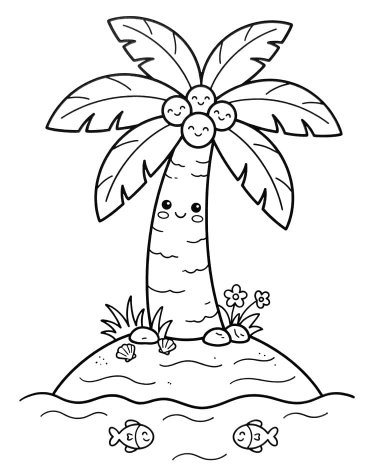 Normale Palmboom