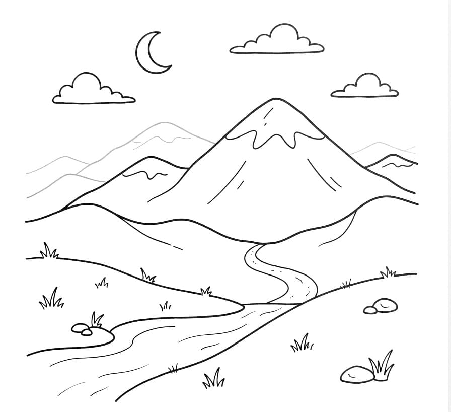 Normale berg