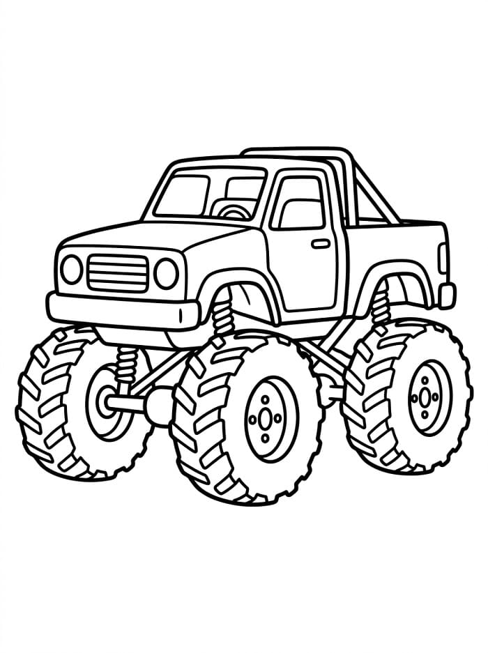 Normale monstertruck