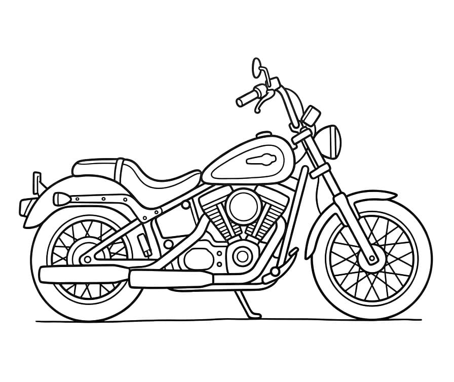 Normale motorfiets