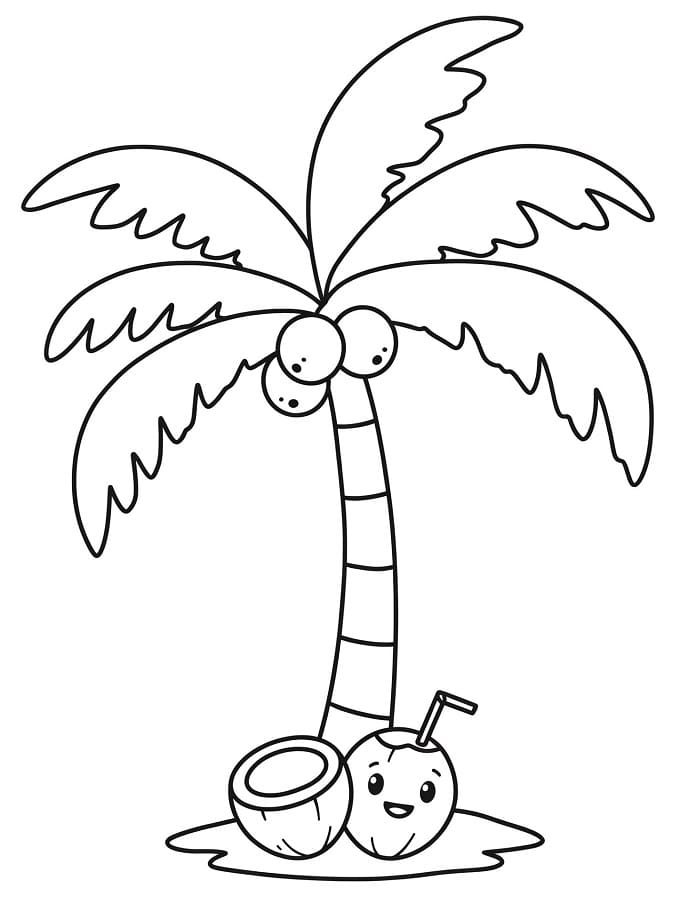 Palmboom voor kinderen van 1 jaar