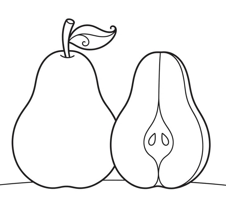 Peer fruit