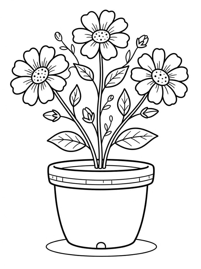 Perfecte Bloempot
