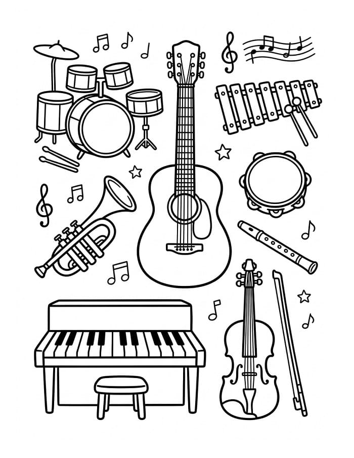 Perfecte Muziekinstrumenten