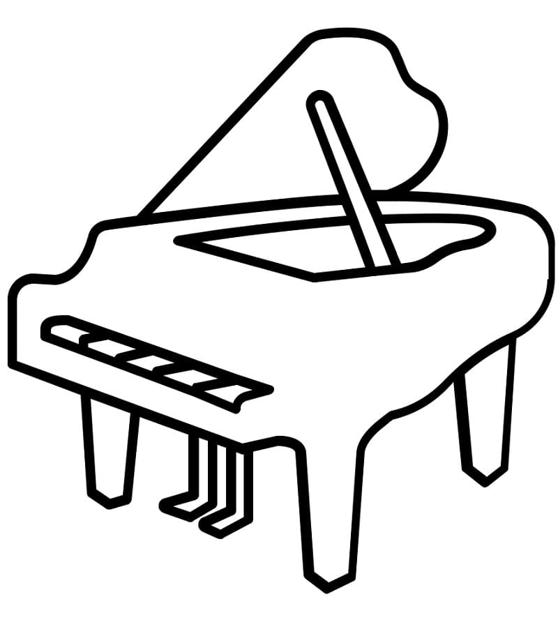 Piano Gratis Afdrukbaar