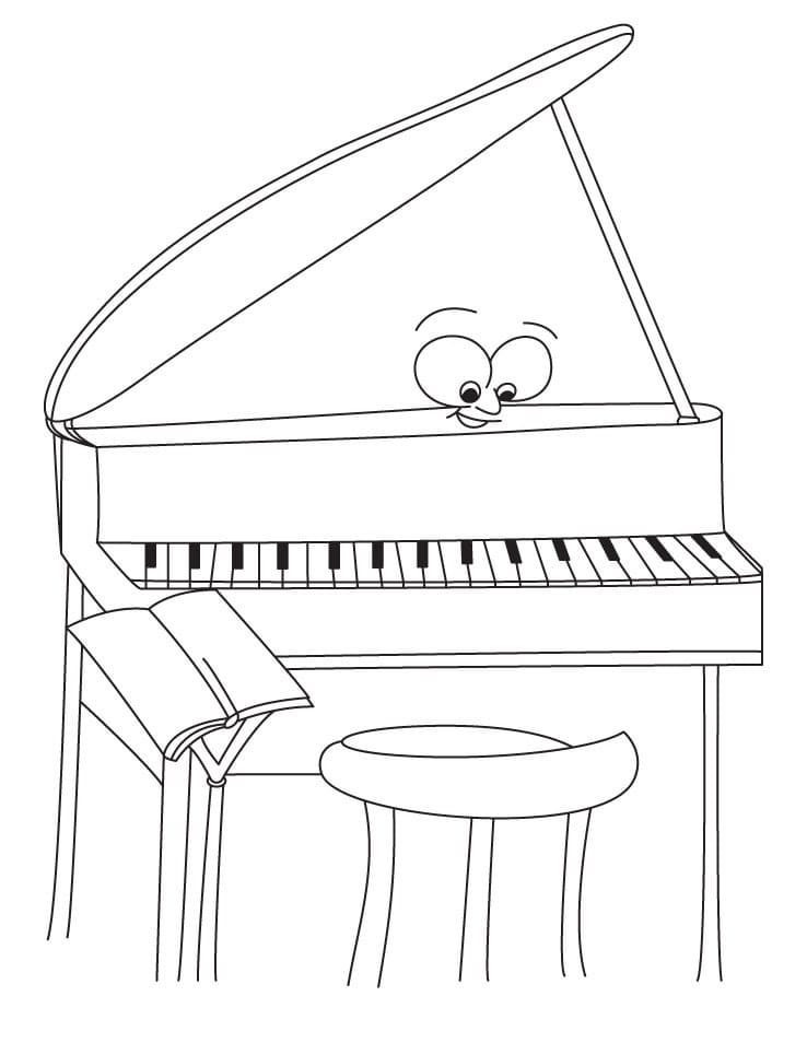 Piano om af te Drukken