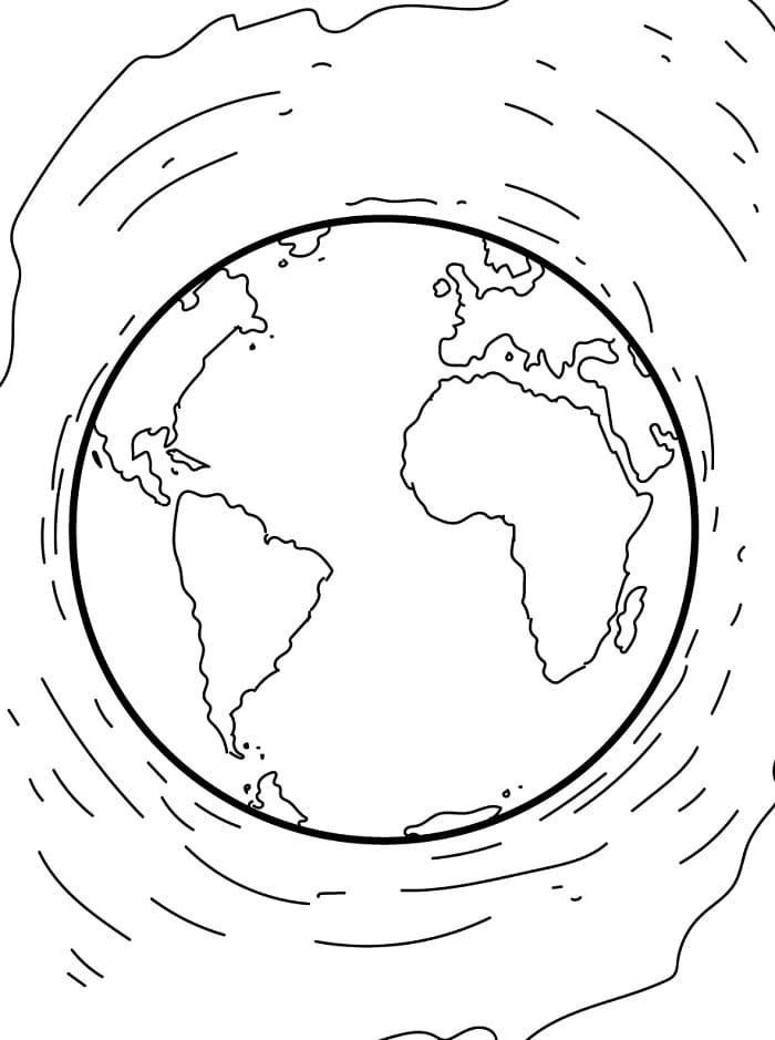 Planeet in de Ruimte