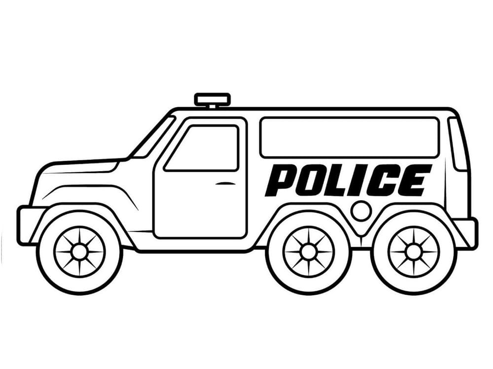 Politieauto voor kinderen van 2 jaar