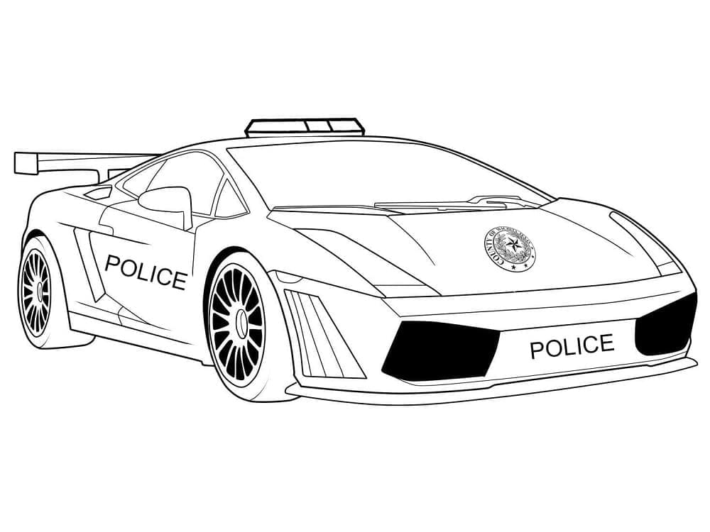 Politieauto voor kinderen van 3 jaar