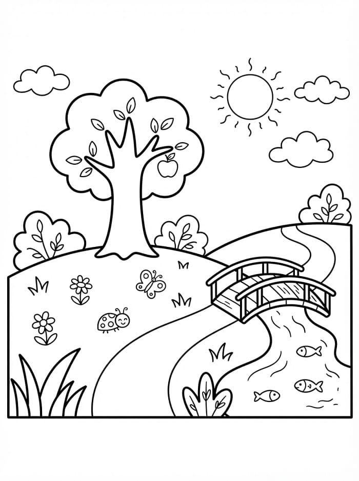 Prachtig landschap