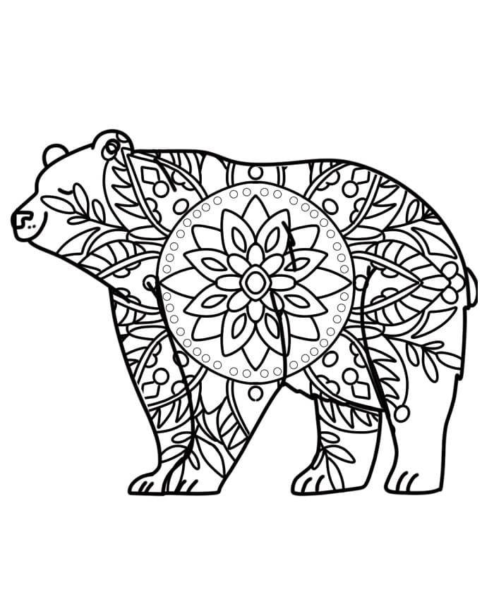 Prachtige Dieren Mandala