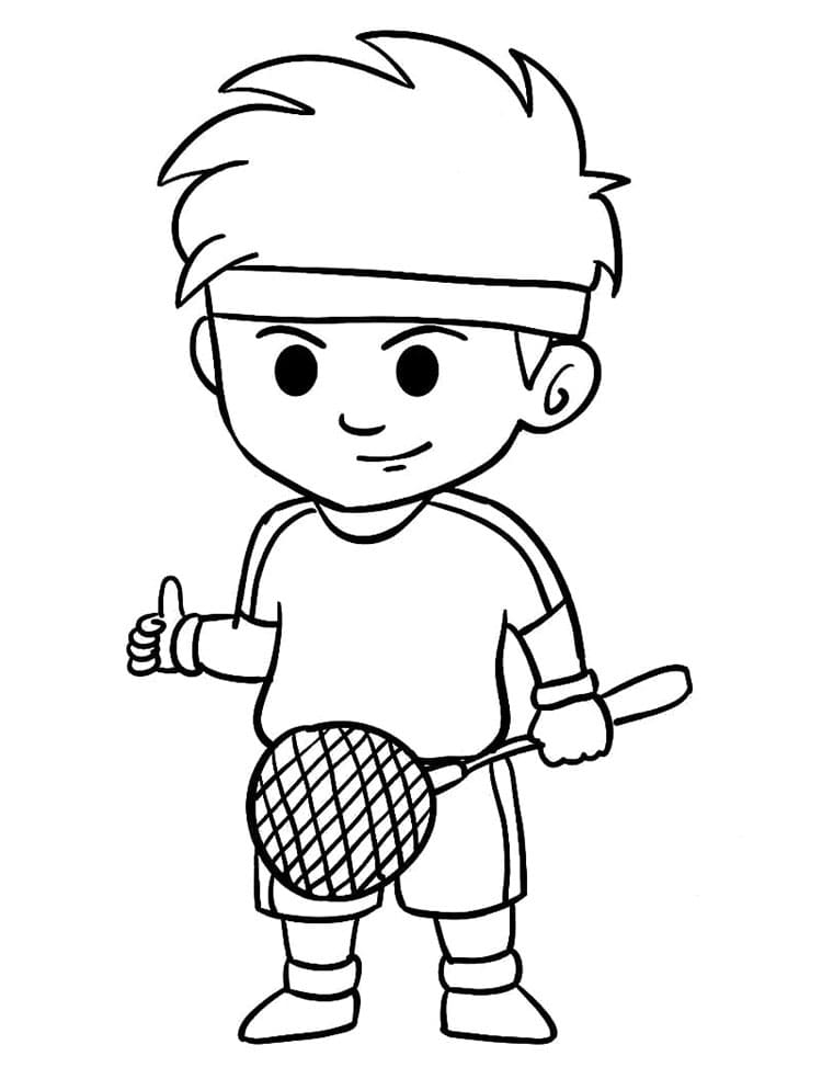Printbaar Badminton