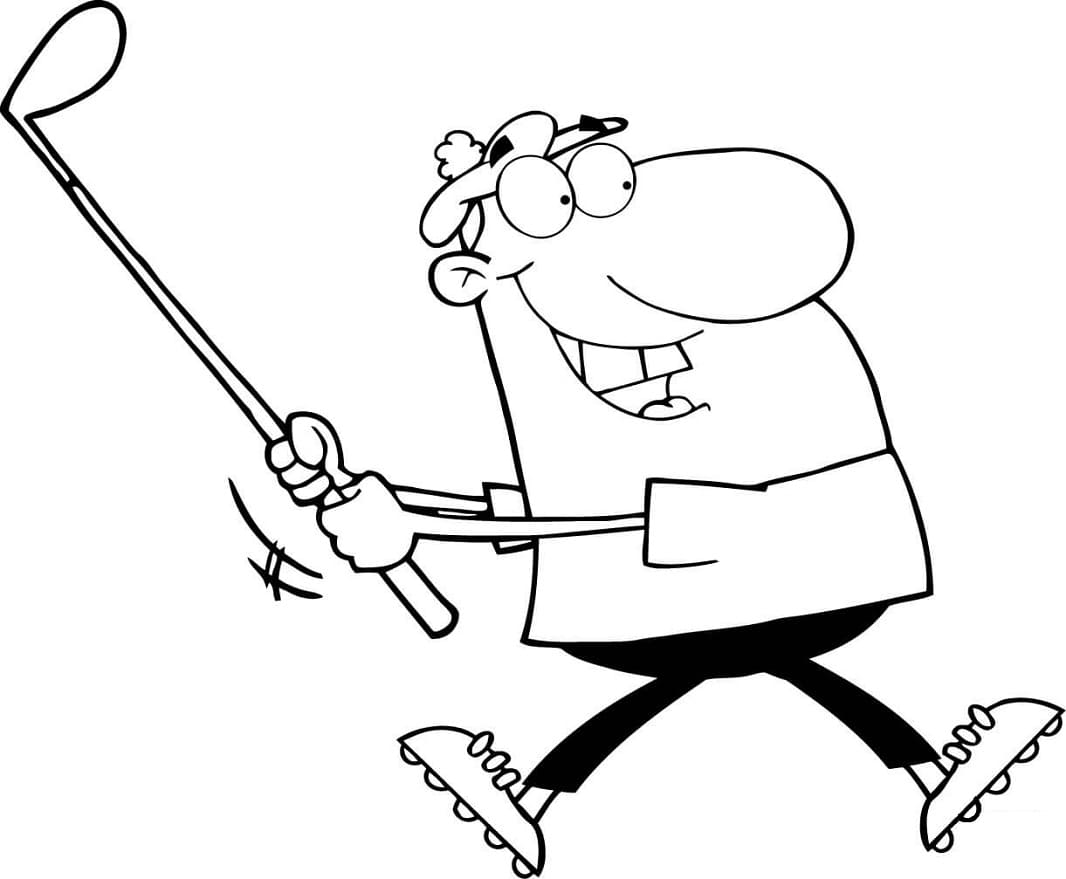 Printbaar Golf voor Kleuters