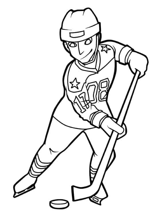 Printbaar IJshockey