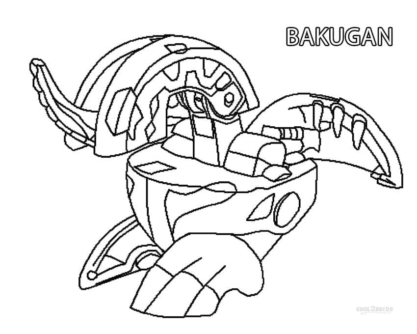 Printbare Bakugan