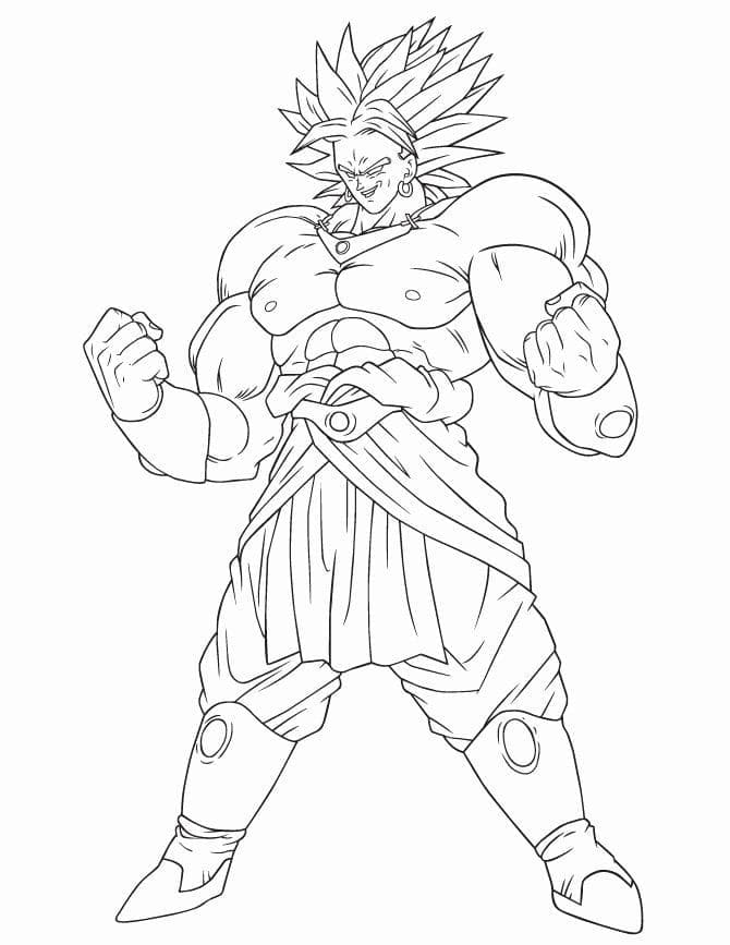 Printbare Dragon Ball Z voor Kinderen