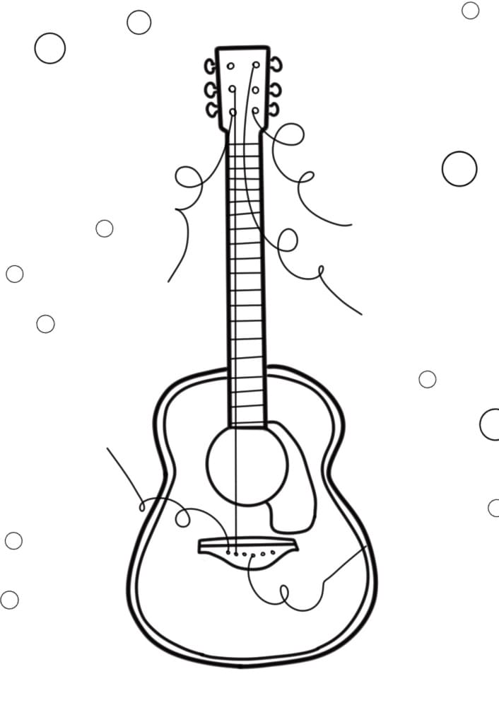 Printbare Gitaar