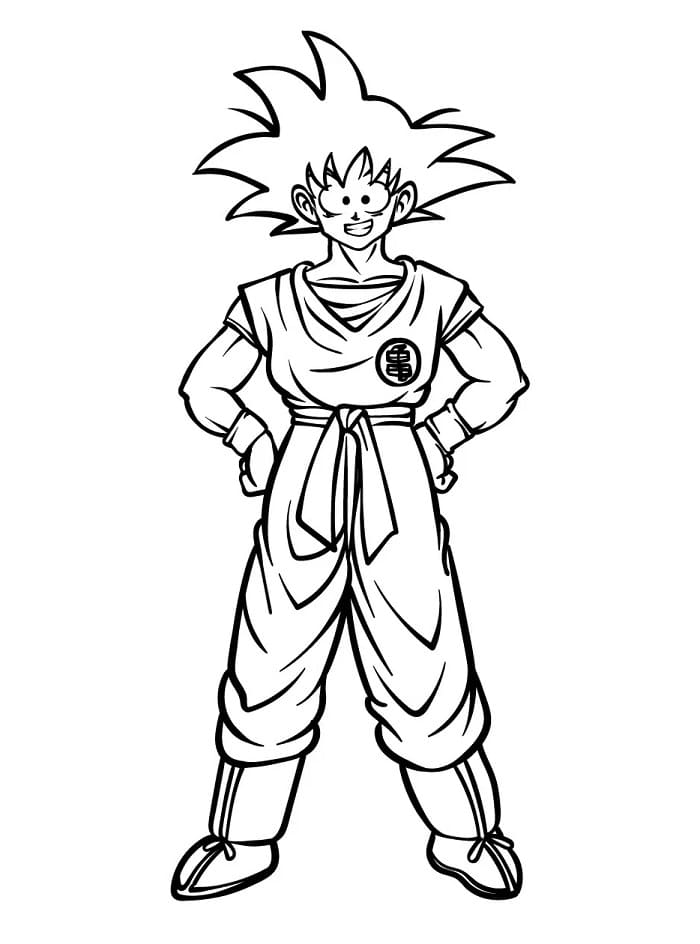 Printbare Goku