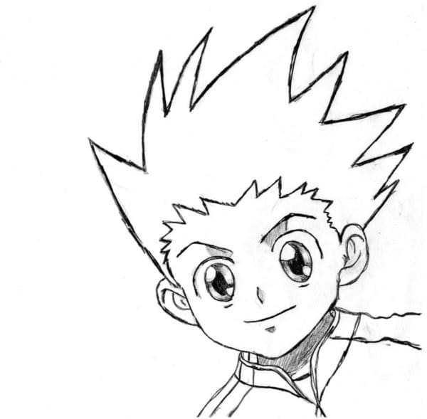 Printbare Hunter x Hunter voor Kleuters