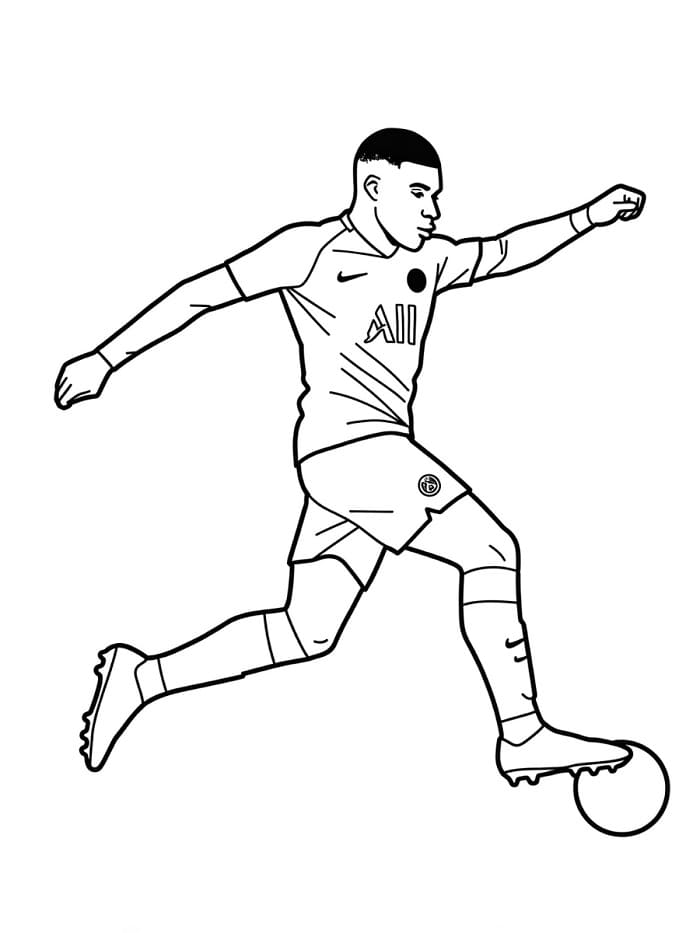 Printbare Kylian Mbappé
