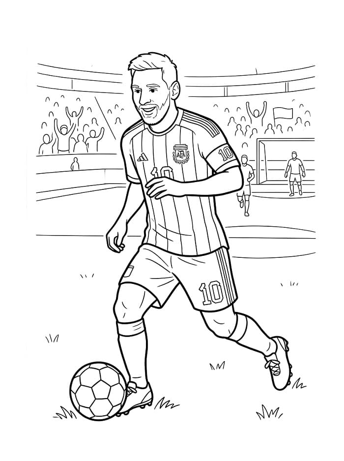 Printbare Lionel Messi