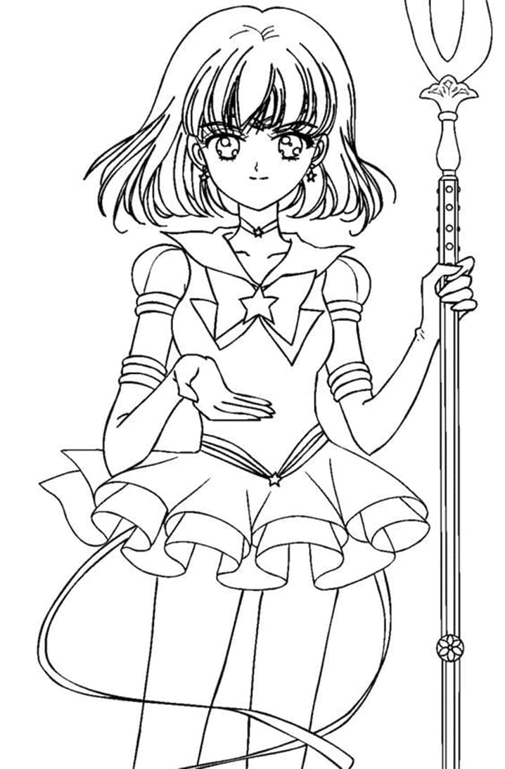 Printbare Sailor Moon Afbeelding