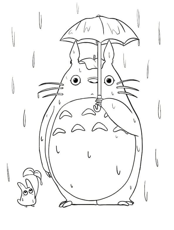 Printbare Totoro