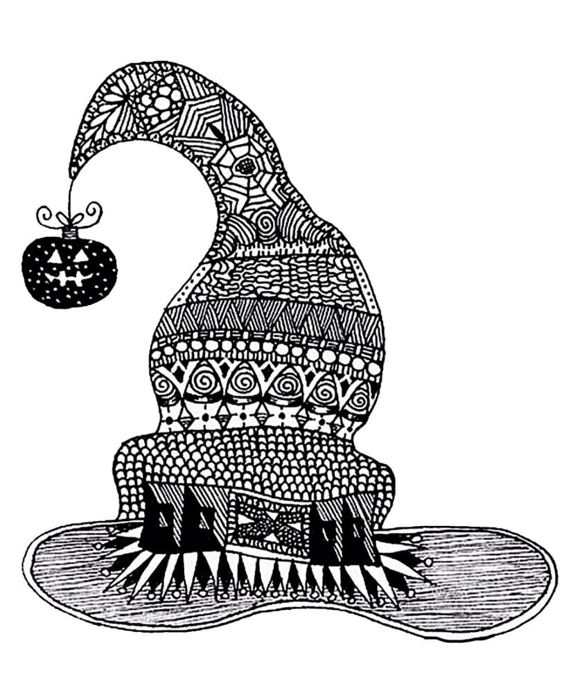 Printbare Zentangle Afbeelding