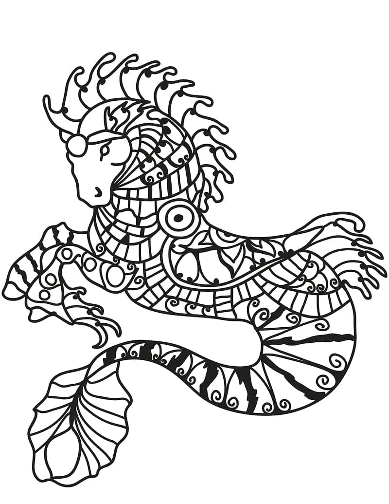 Printbare Zentangle
