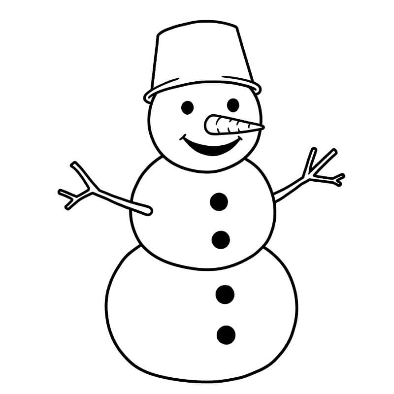 Printbare afbeelding van de winter