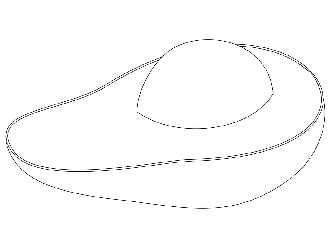 Printbare avocado