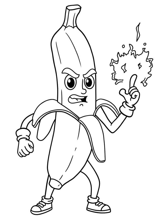 Printbare gratis banaan