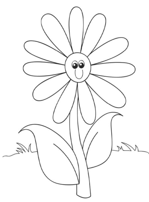 Printbare gratis bloem