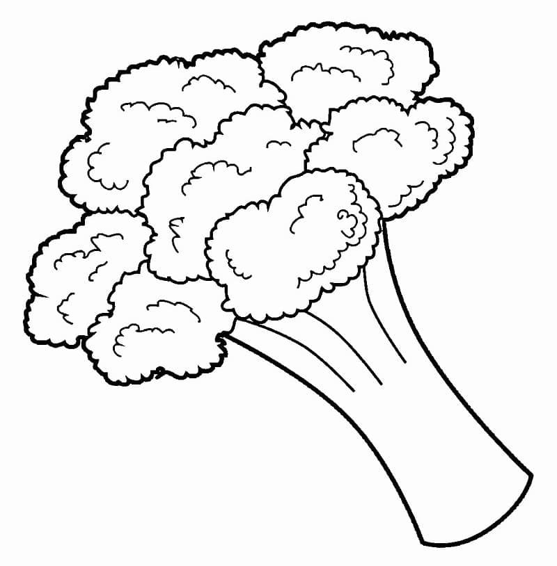 Printbare gratis broccoli