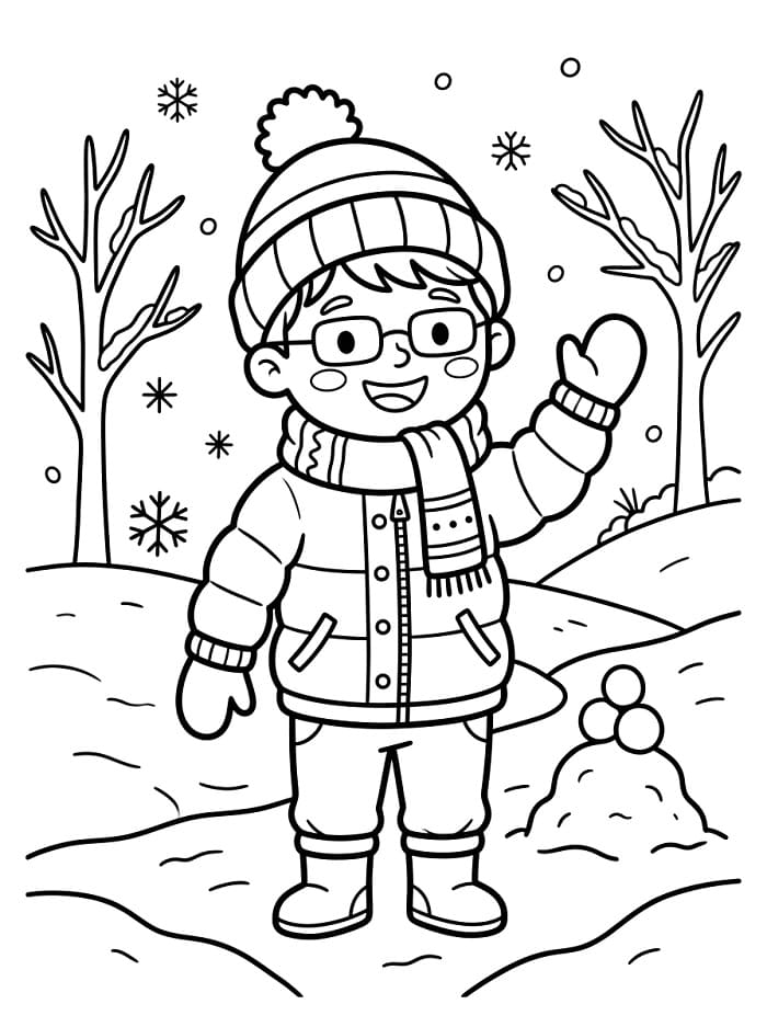 Printbare winter